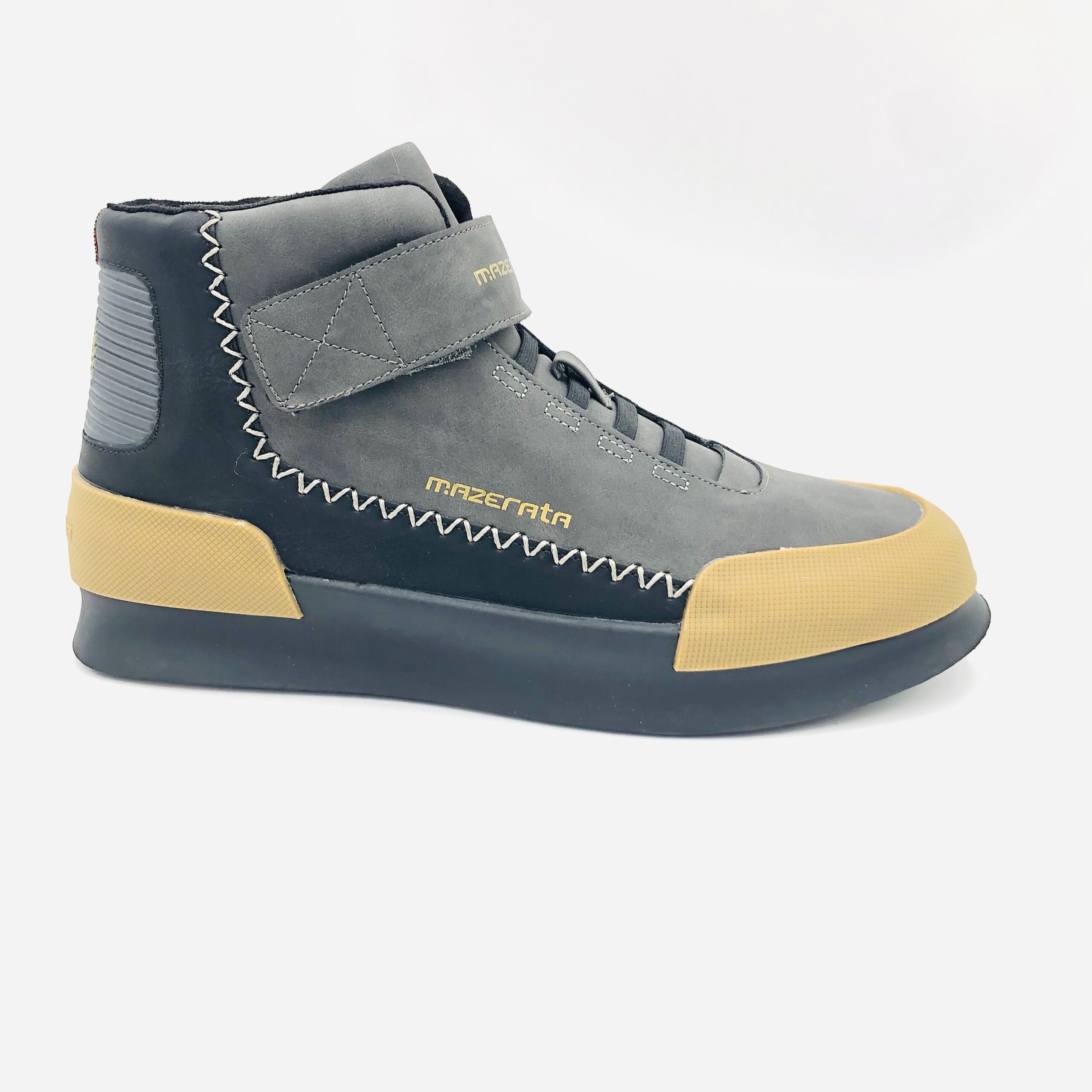 Mazerata Valentino 1 Grey Combo Mens Boot Shoe World mazerata-valentino-1-grey-combo-mens-boot-shoe-world